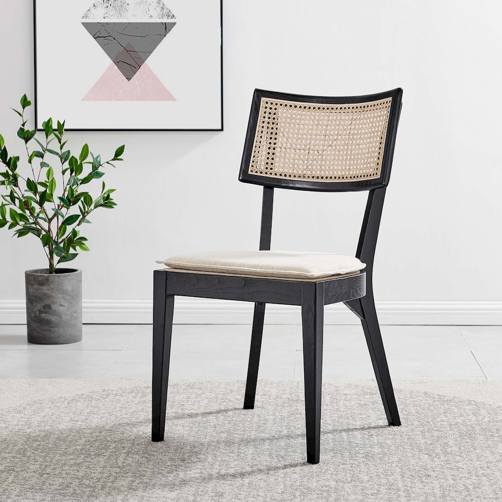 Caledonia Wood Dining Chair. Picture 6