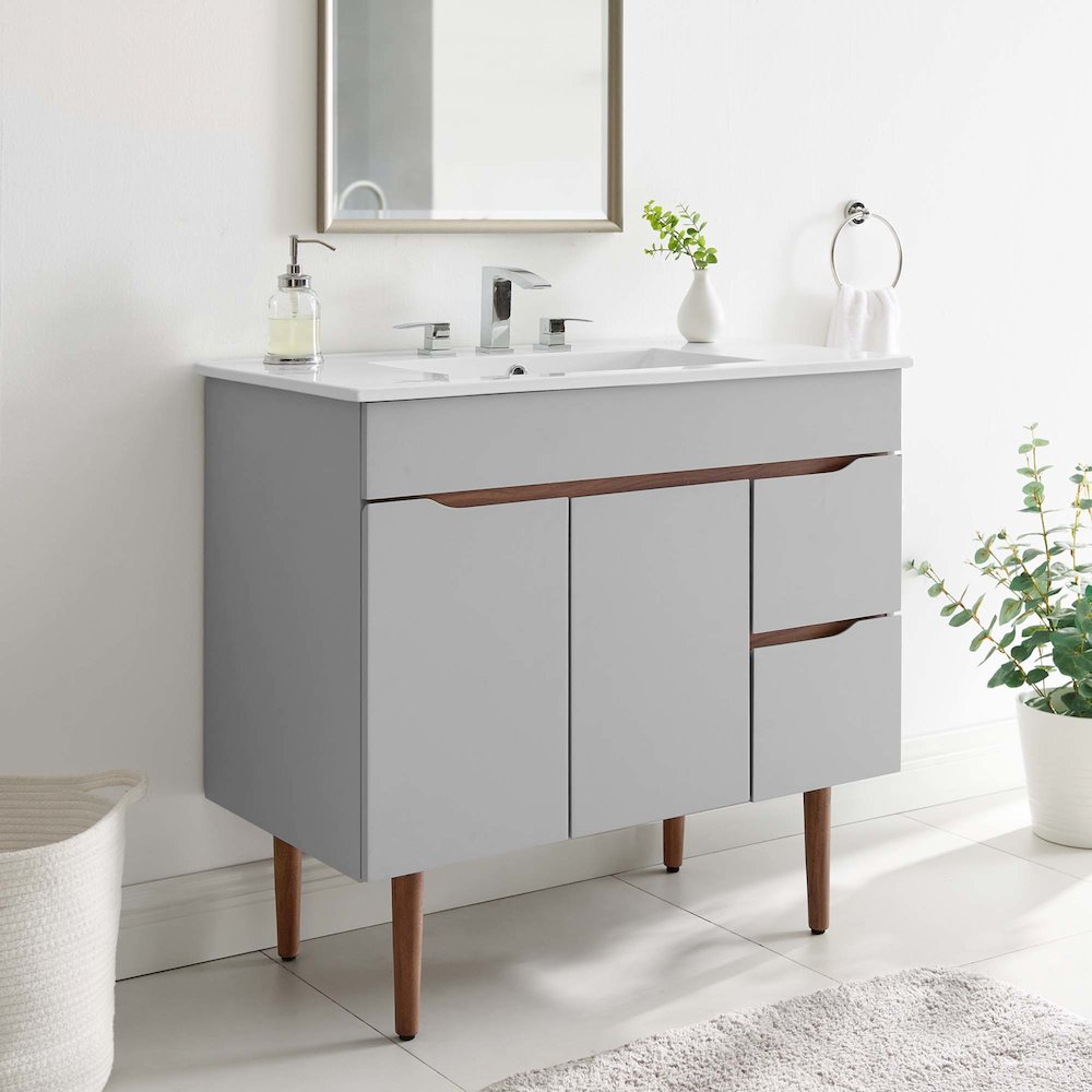 Harvest 36" Bathroom Vanity. Picture 9