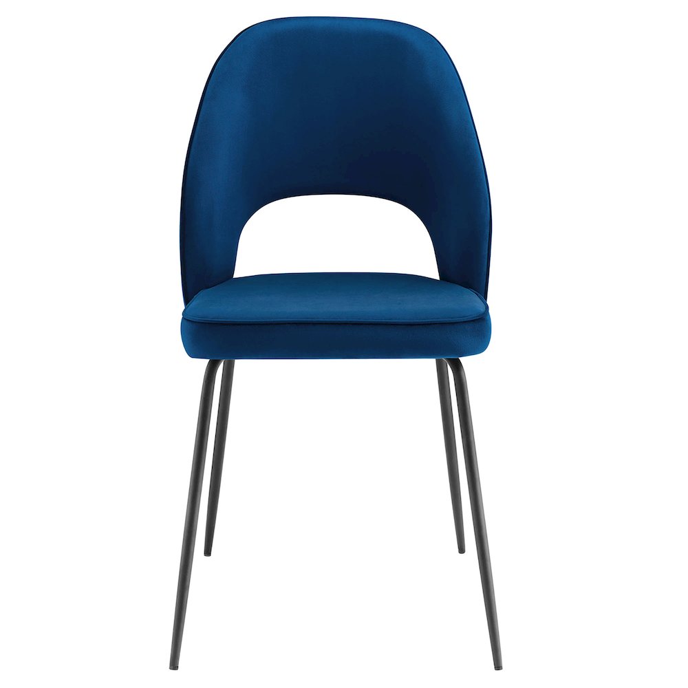 Nico Performance Velvet Dining Chair Set of 2. Picture 6