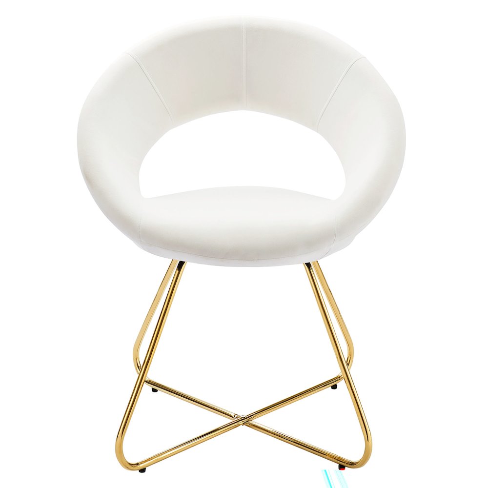 Nouvelle Performance Velvet Dining Chair Set of 2. Picture 6