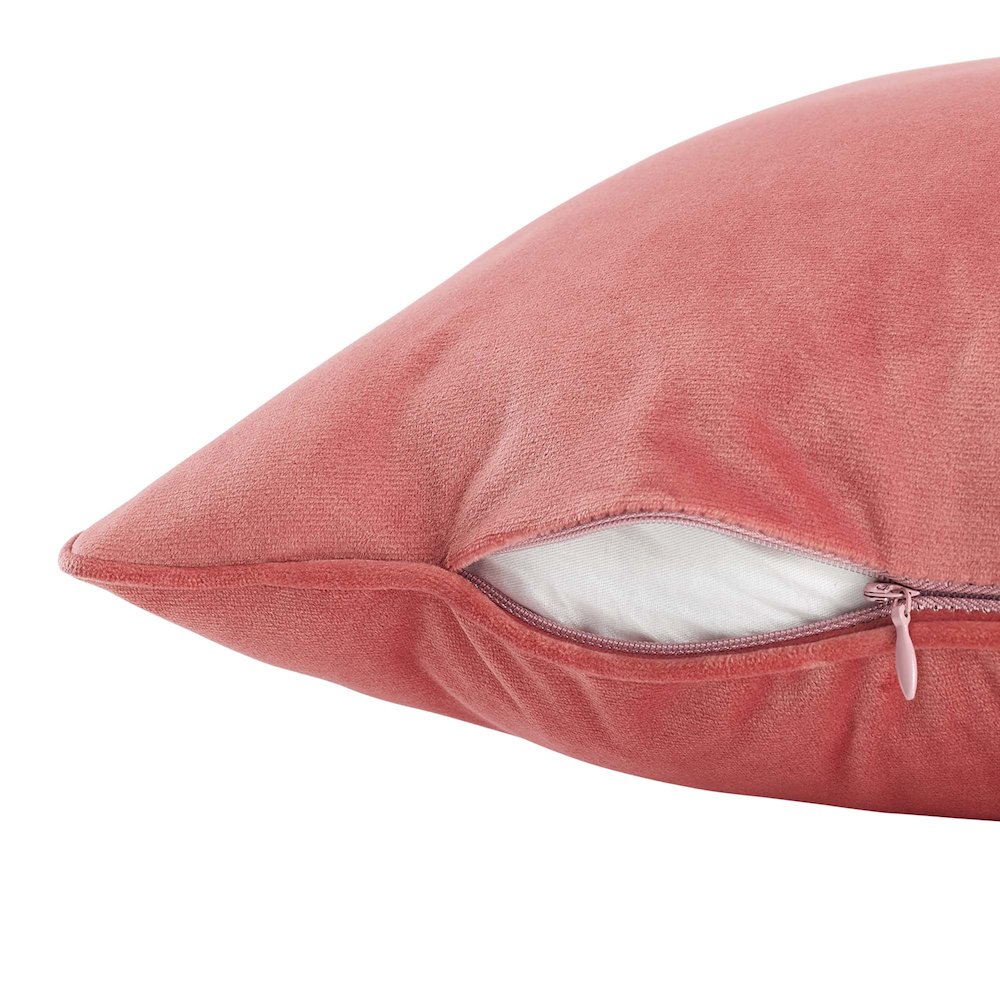 Enhance 24" Performance Velvet Throw Pillow. Picture 2
