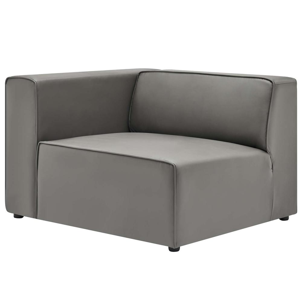 Mingle Vegan Leather 2-Piece Sectional Sofa Loveseat. Picture 3