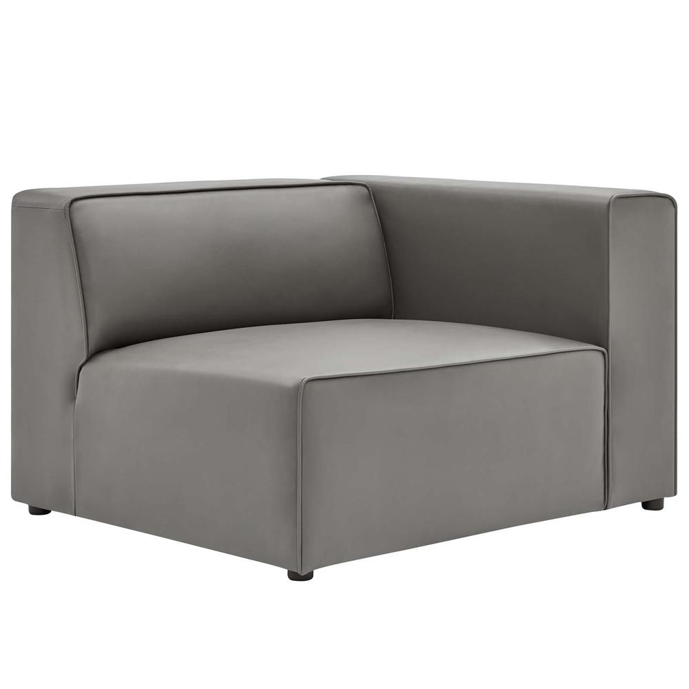 Mingle Vegan Leather 2-Piece Sectional Sofa Loveseat. Picture 6