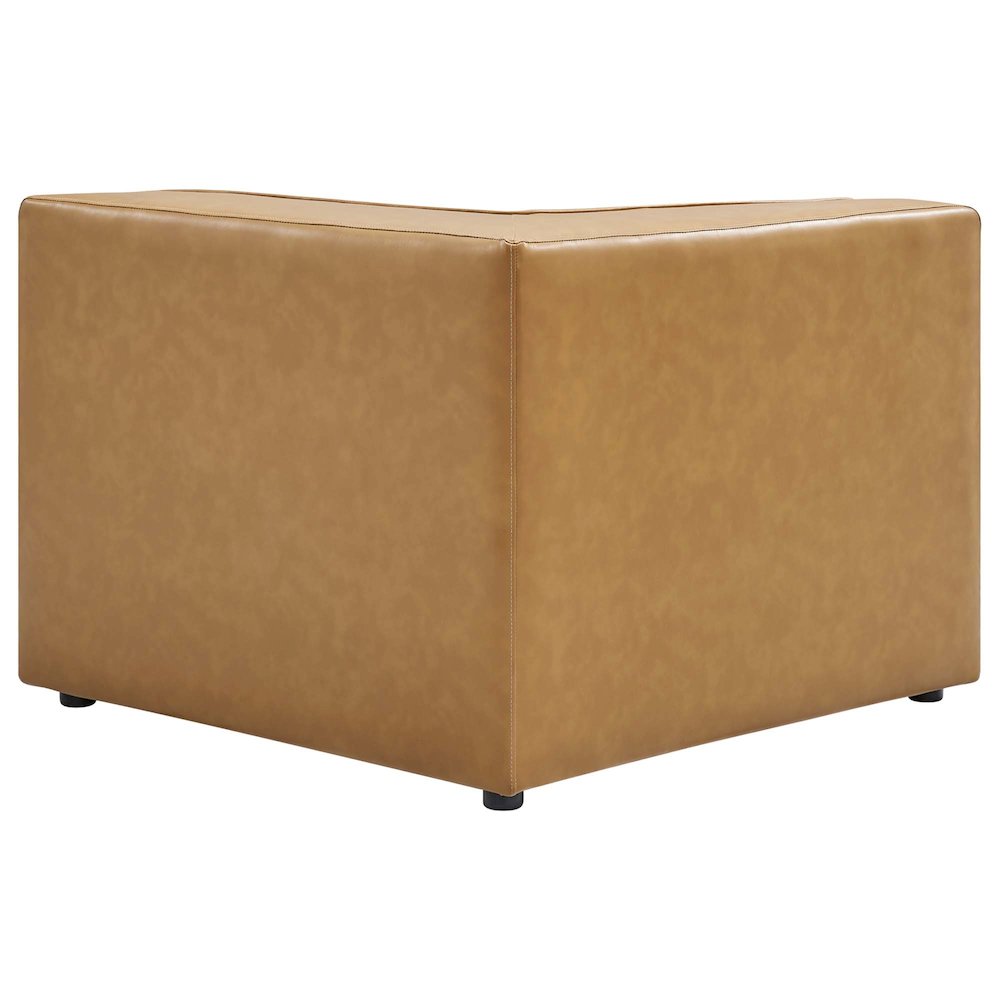 Mingle 7-Piece Vegan Leather Sectional Sofa. Picture 5