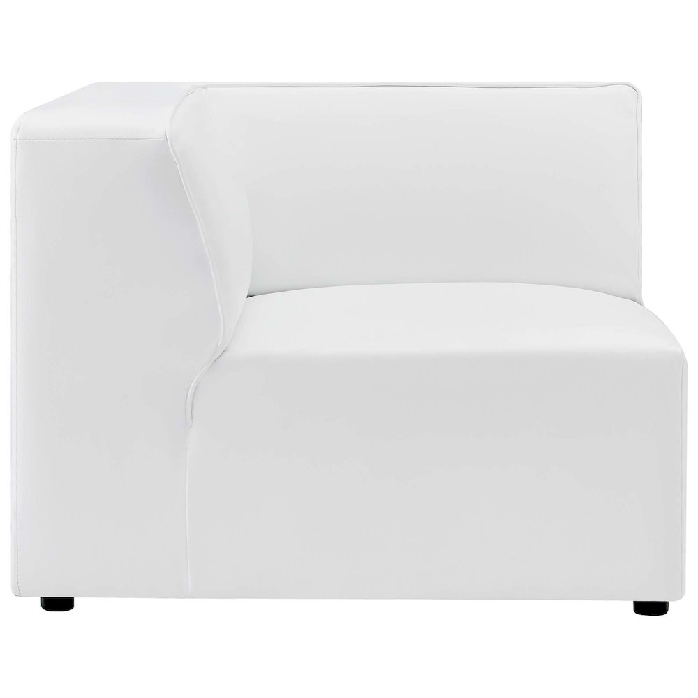Mingle 7-Piece Vegan Leather Sectional Sofa. Picture 4