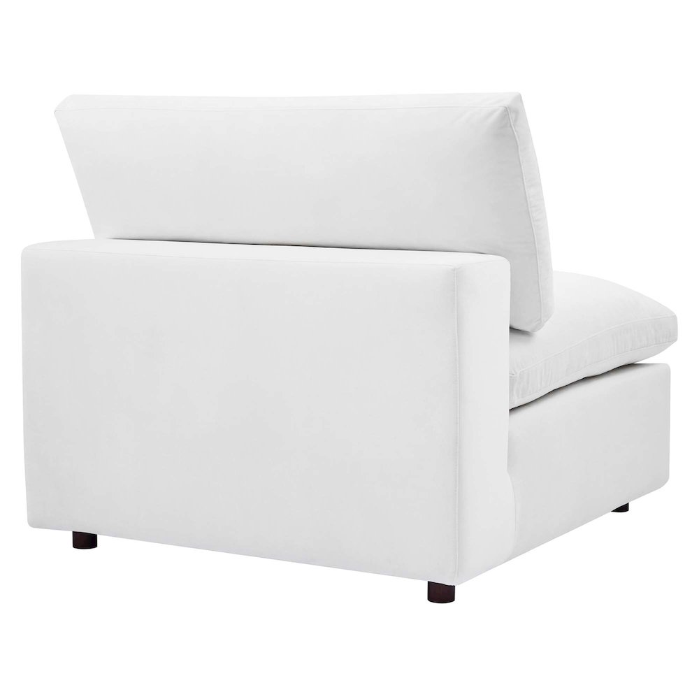Commix 5-Piece Down Filled Overstuffed Performance Velvet Sectional Sofa. Picture 7