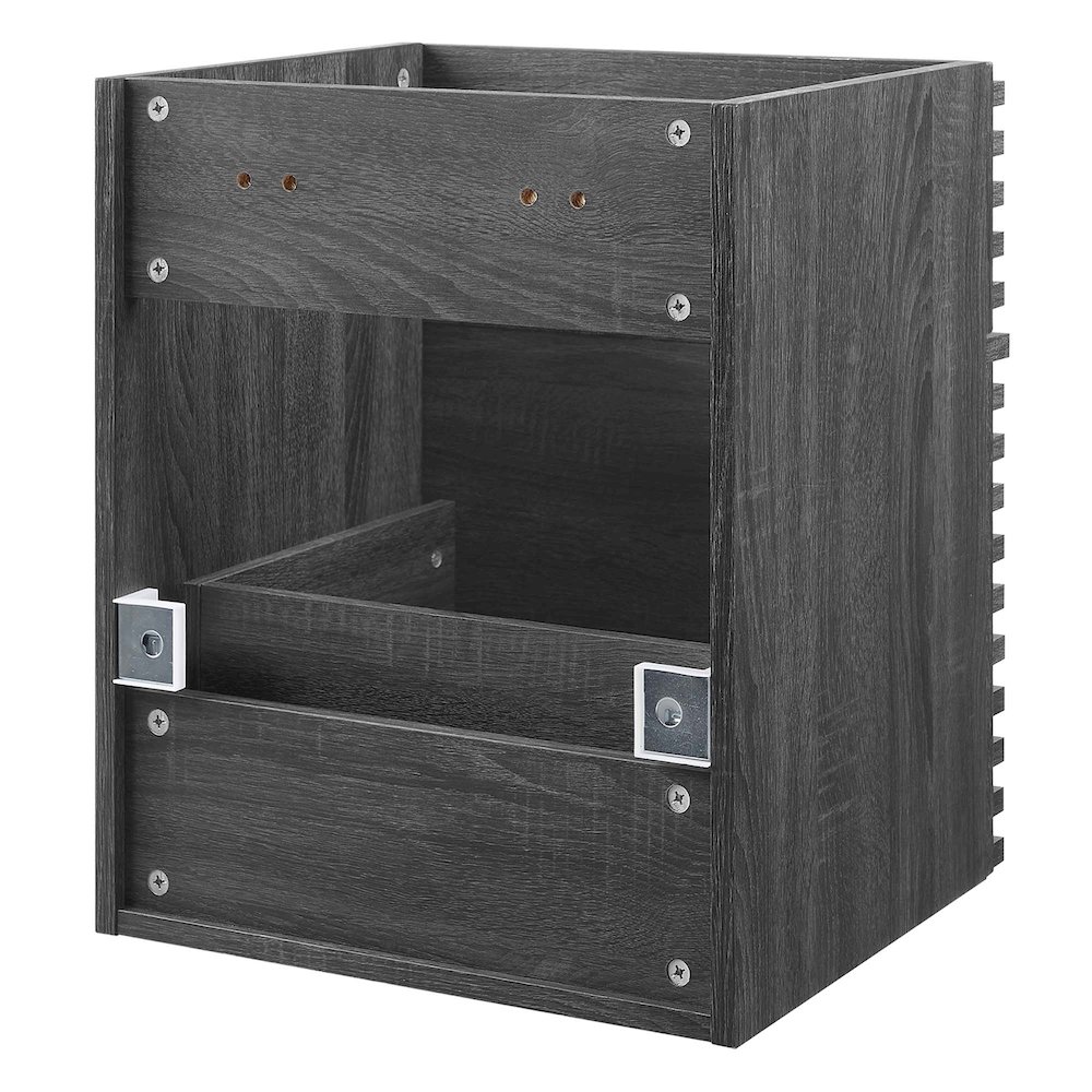 Render 18" Wall-Mount Bathroom Vanity Cabinet (Sink Basin Not Included). Picture 5