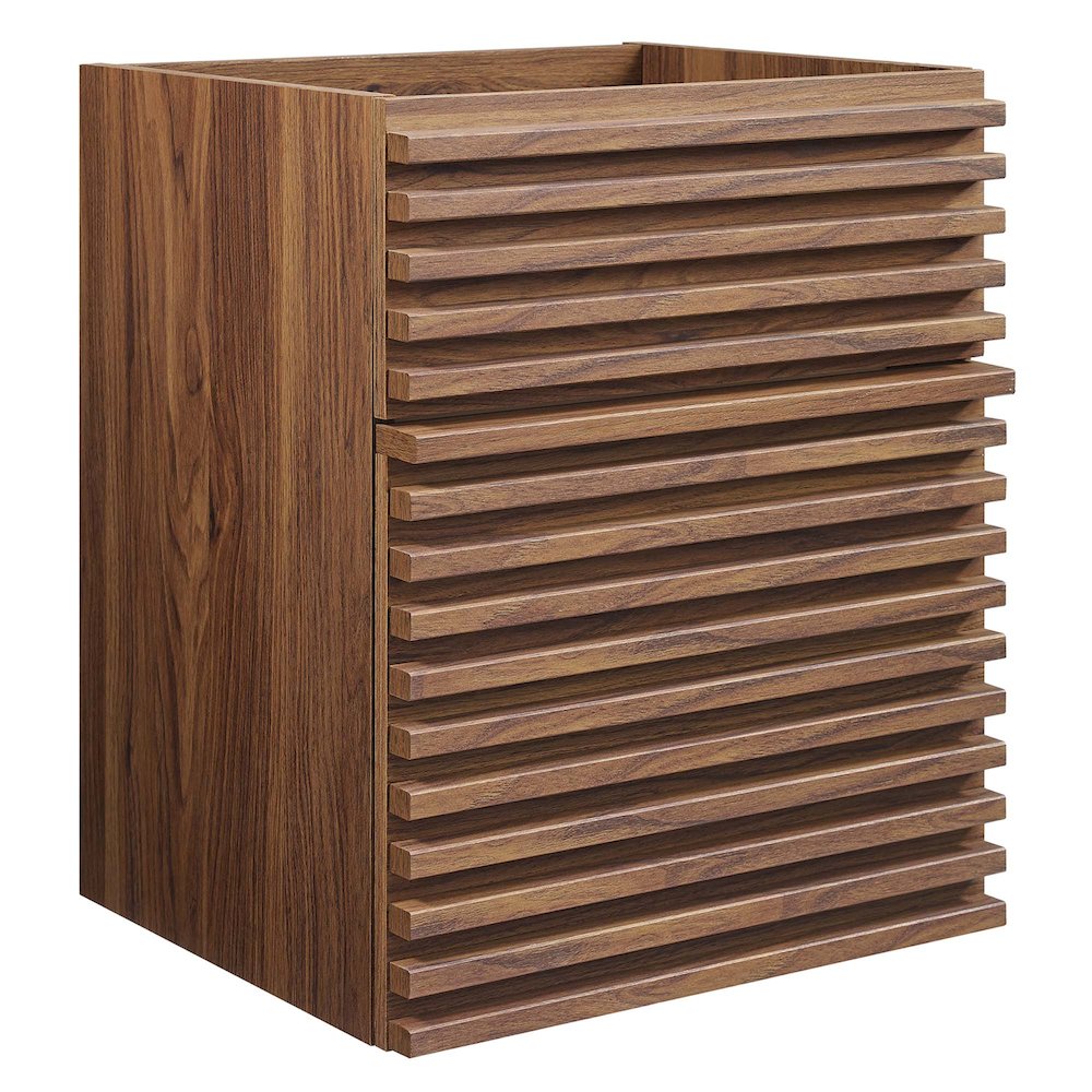 Render 18" Wall-Mount Bathroom Vanity Cabinet (Sink Basin Not Included). Picture 1