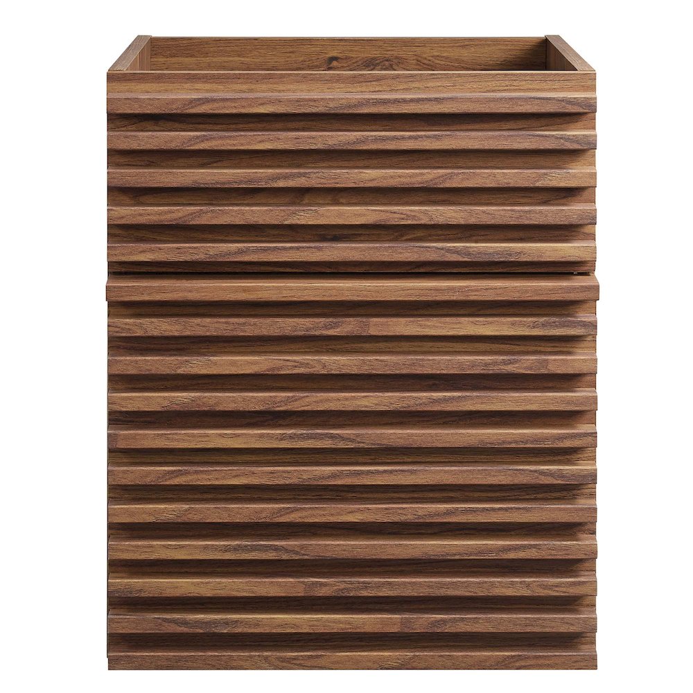 Render 18" Wall-Mount Bathroom Vanity Cabinet (Sink Basin Not Included). Picture 5