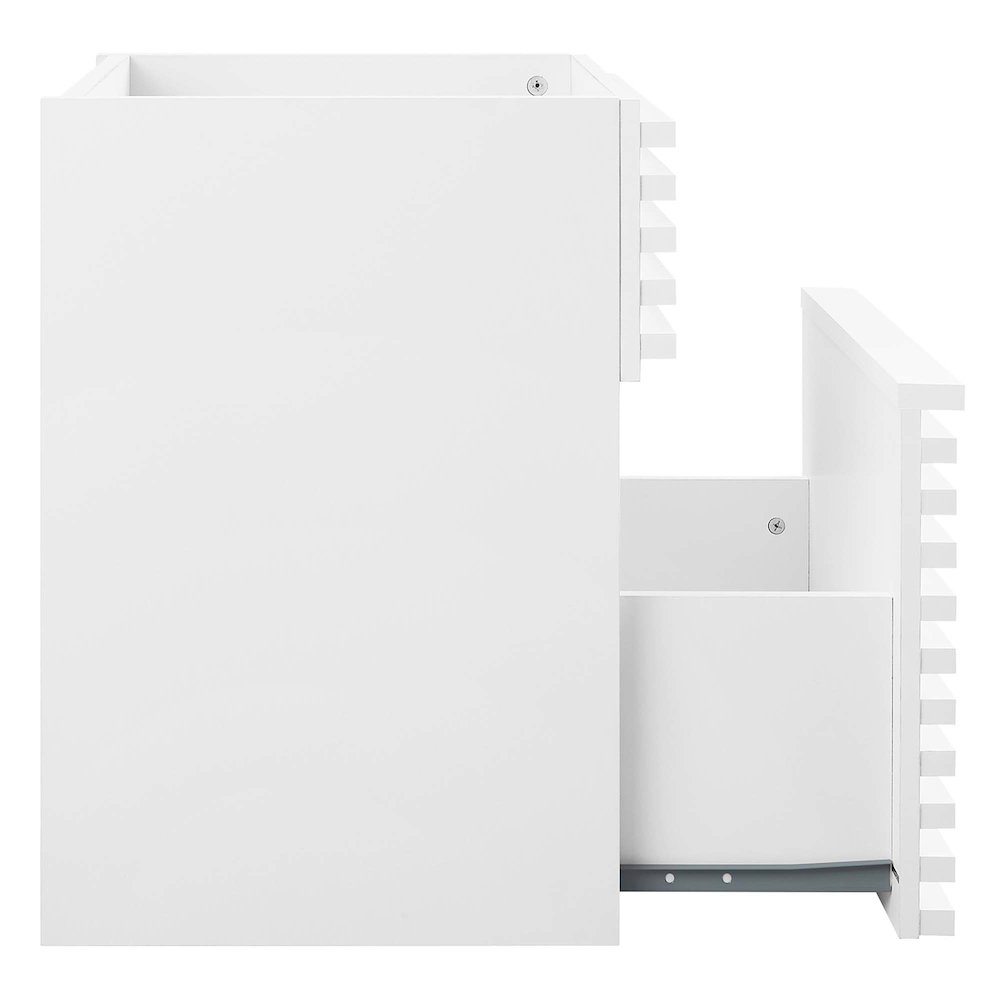 Render 18" Wall-Mount Bathroom Vanity Cabinet (Sink Basin Not Included). Picture 4