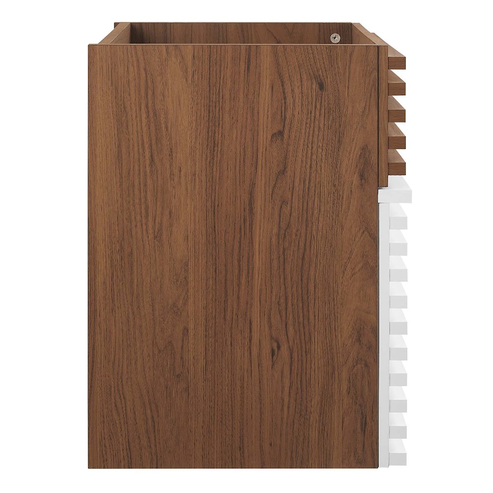Render 18" Wall-Mount Bathroom Vanity Cabinet (Sink Basin Not Included). Picture 3