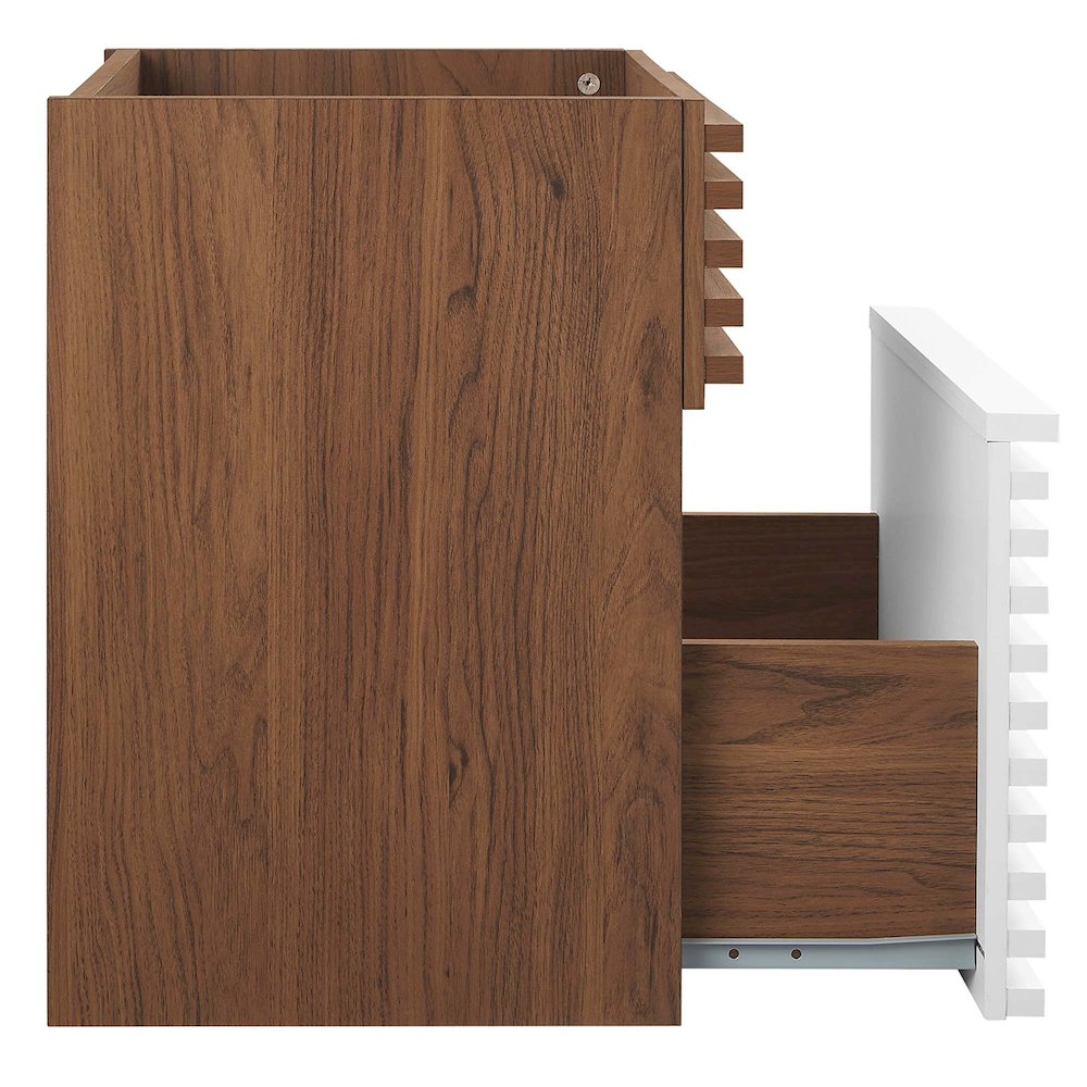 Render 18" Wall-Mount Bathroom Vanity Cabinet (Sink Basin Not Included). Picture 4