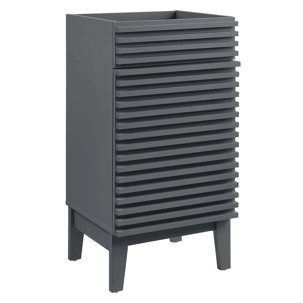 Render 18" Bathroom Vanity Cabinet (Sink Basin Not Included). Picture 1