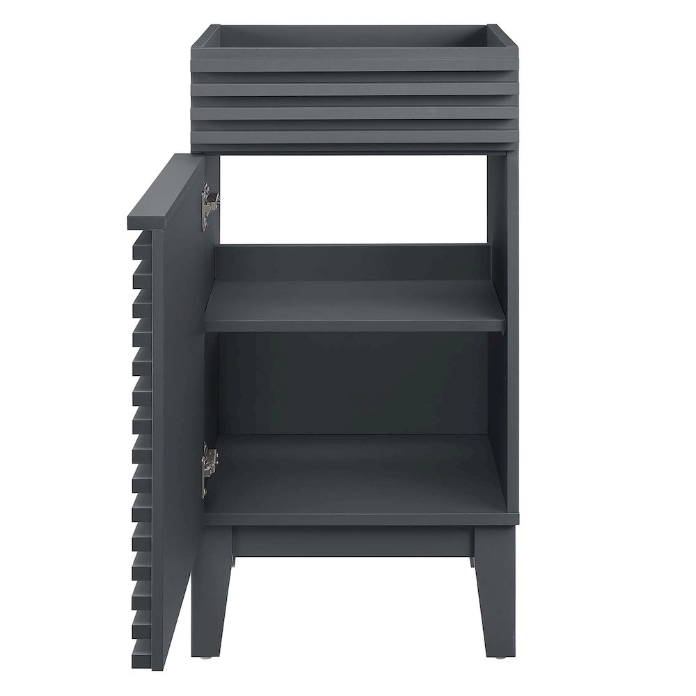 Render 18" Bathroom Vanity Cabinet (Sink Basin Not Included). Picture 6