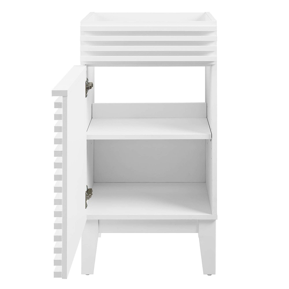 Render 18" Bathroom Vanity Cabinet (Sink Basin Not Included). Picture 6