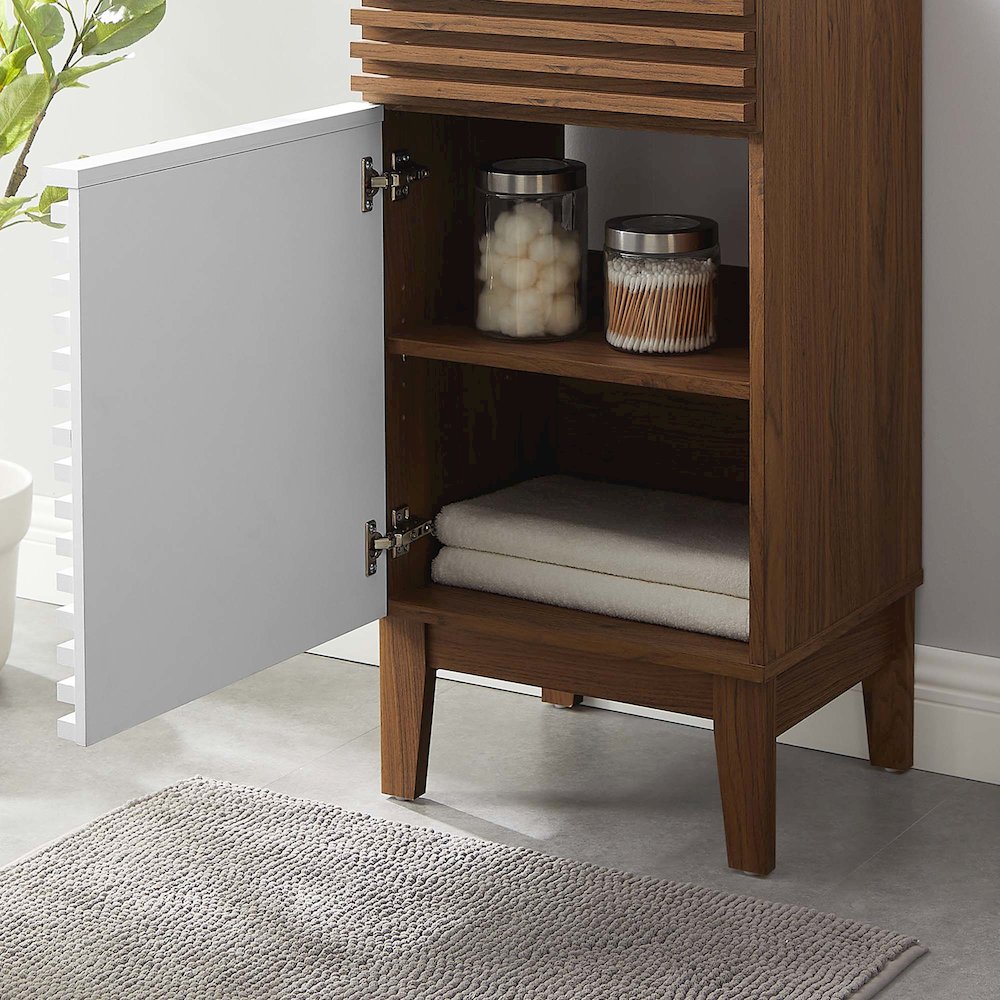 Render 18" Bathroom Vanity Cabinet (Sink Basin Not Included). Picture 8