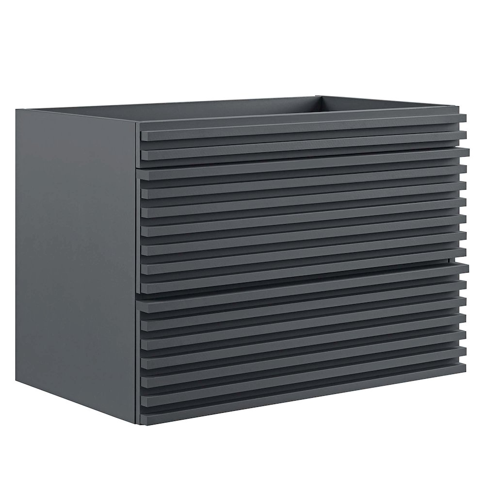 Render 30" Wall-Mount Bathroom Vanity Cabinet (Sink Basin Not Included). Picture 1