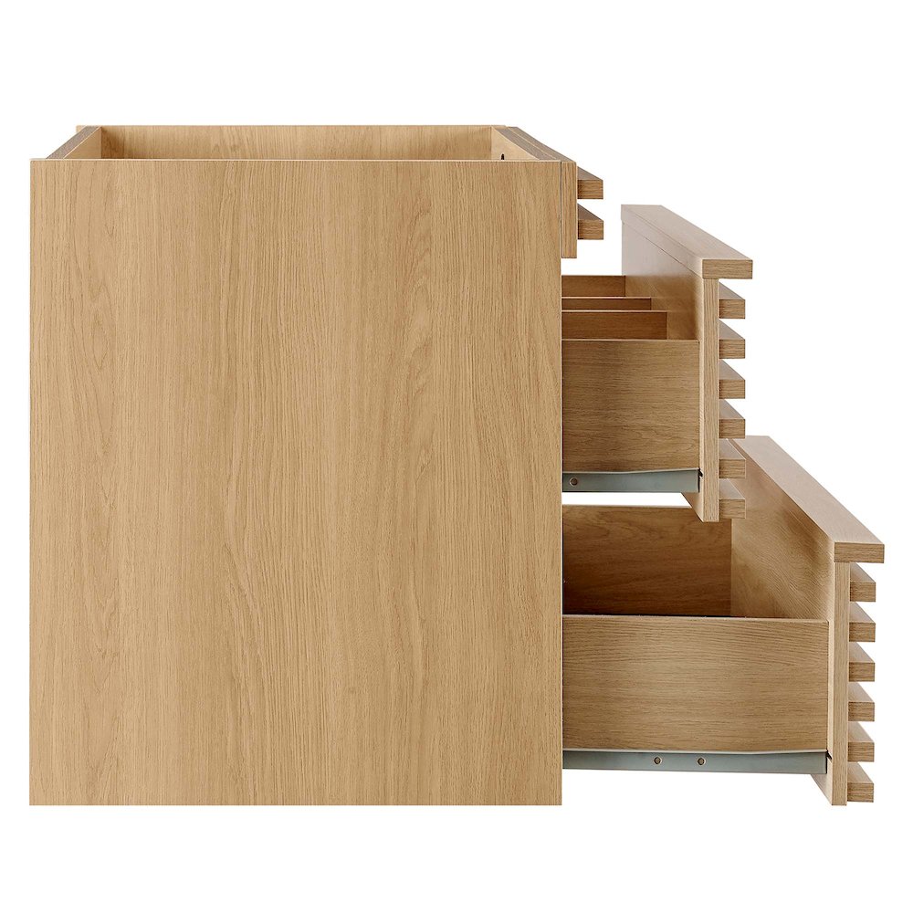 Render 30" Wall-Mount Bathroom Vanity Cabinet (Sink Basin Not Included). Picture 4