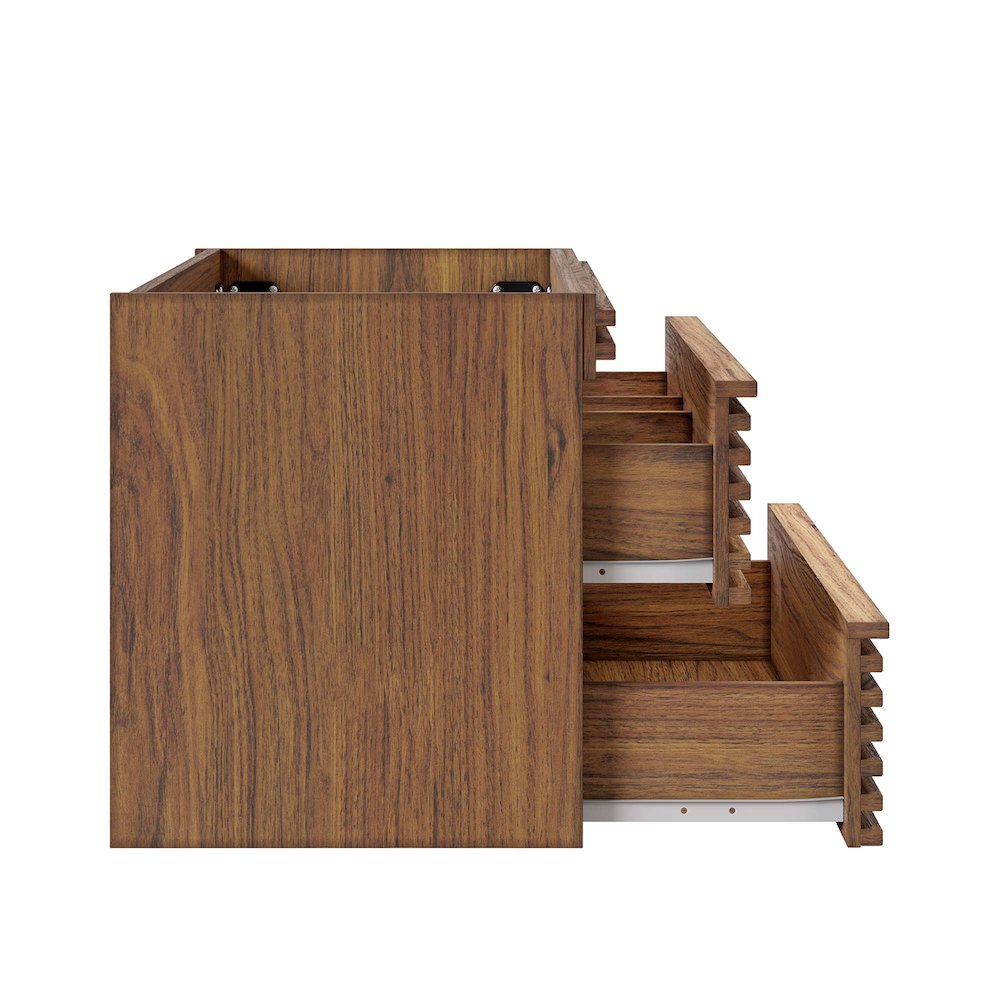 Render 30" Wall-Mount Bathroom Vanity Cabinet (Sink Basin Not Included). Picture 3