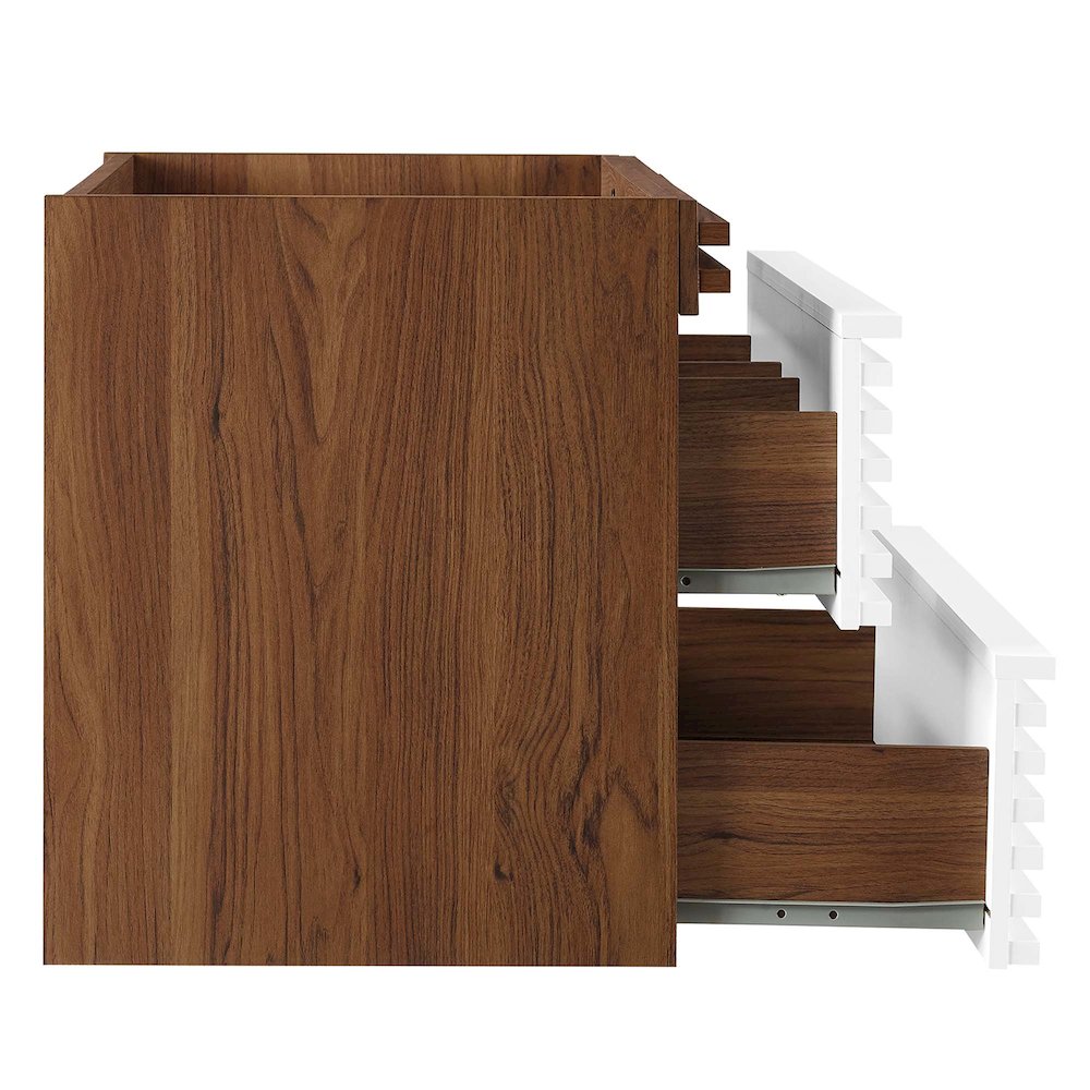 Render 30" Wall-Mount Bathroom Vanity Cabinet (Sink Basin Not Included). Picture 4