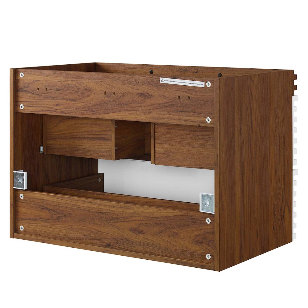 Render 30" Wall-Mount Bathroom Vanity Cabinet (Sink Basin Not Included). Picture 5
