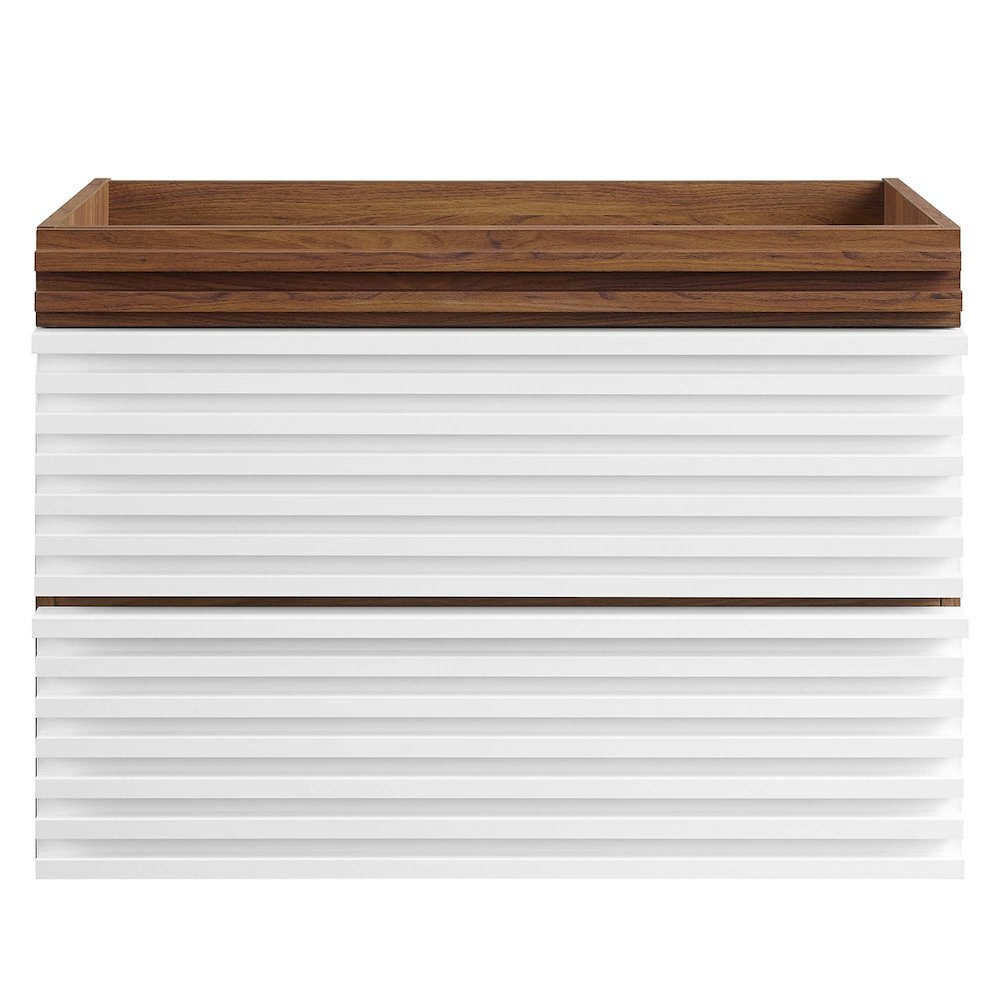Render 30" Wall-Mount Bathroom Vanity Cabinet (Sink Basin Not Included). Picture 6