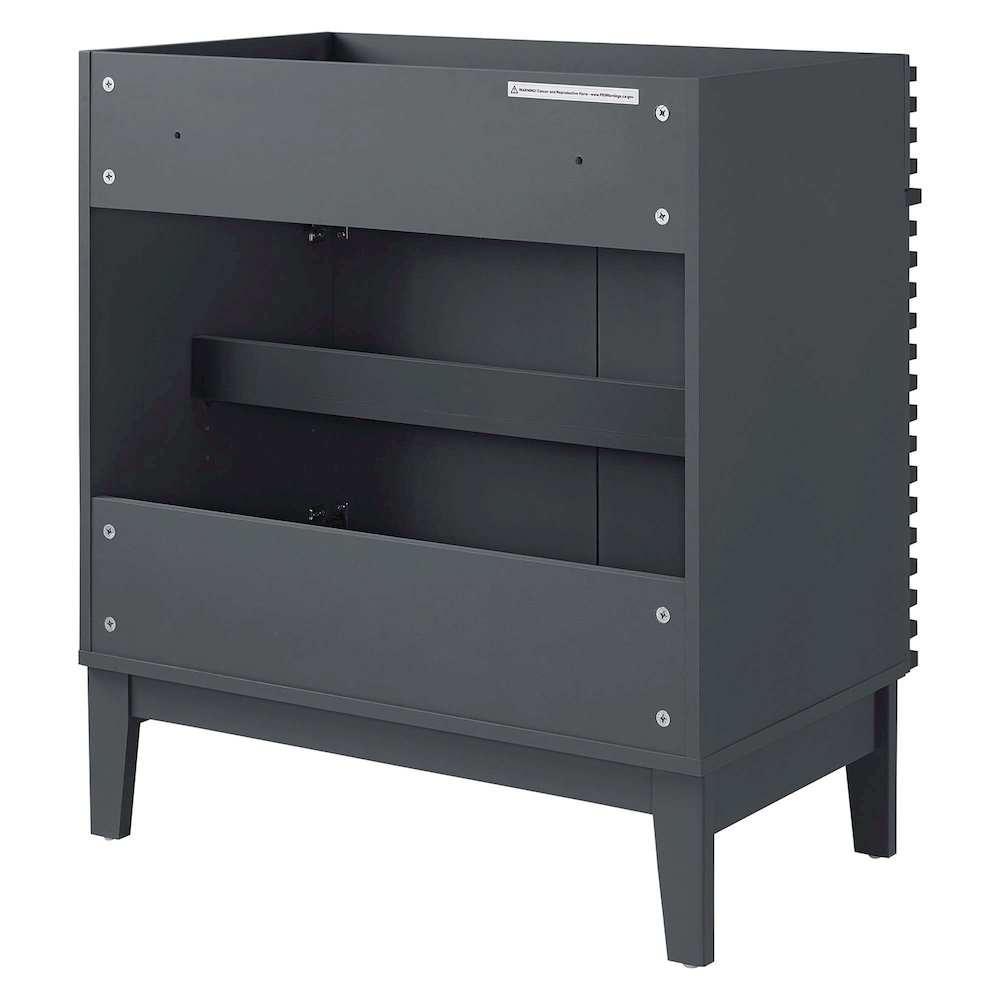 Render 30" Bathroom Vanity Cabinet (Sink Basin Not Included). Picture 4
