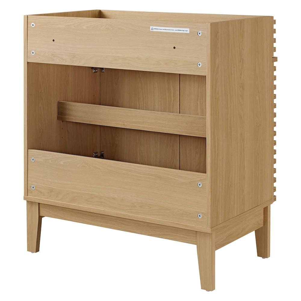 Render 30" Bathroom Vanity Cabinet (Sink Basin Not Included). Picture 4