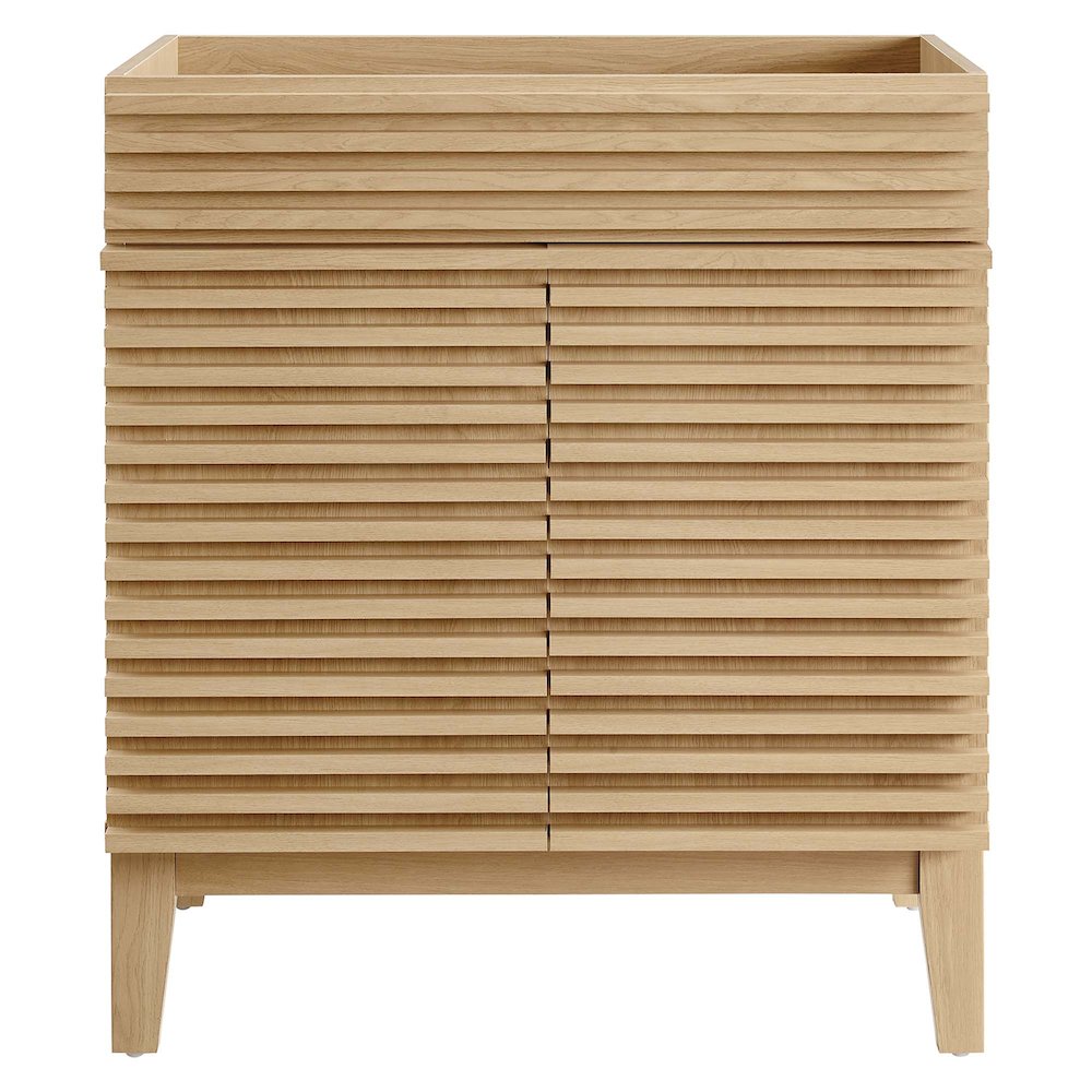 Render 30" Bathroom Vanity Cabinet (Sink Basin Not Included). Picture 5