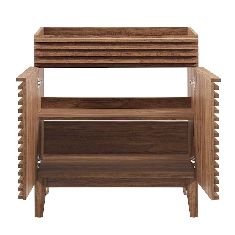 Render 30" Bathroom Vanity Cabinet (Sink Basin Not Included). Picture 6