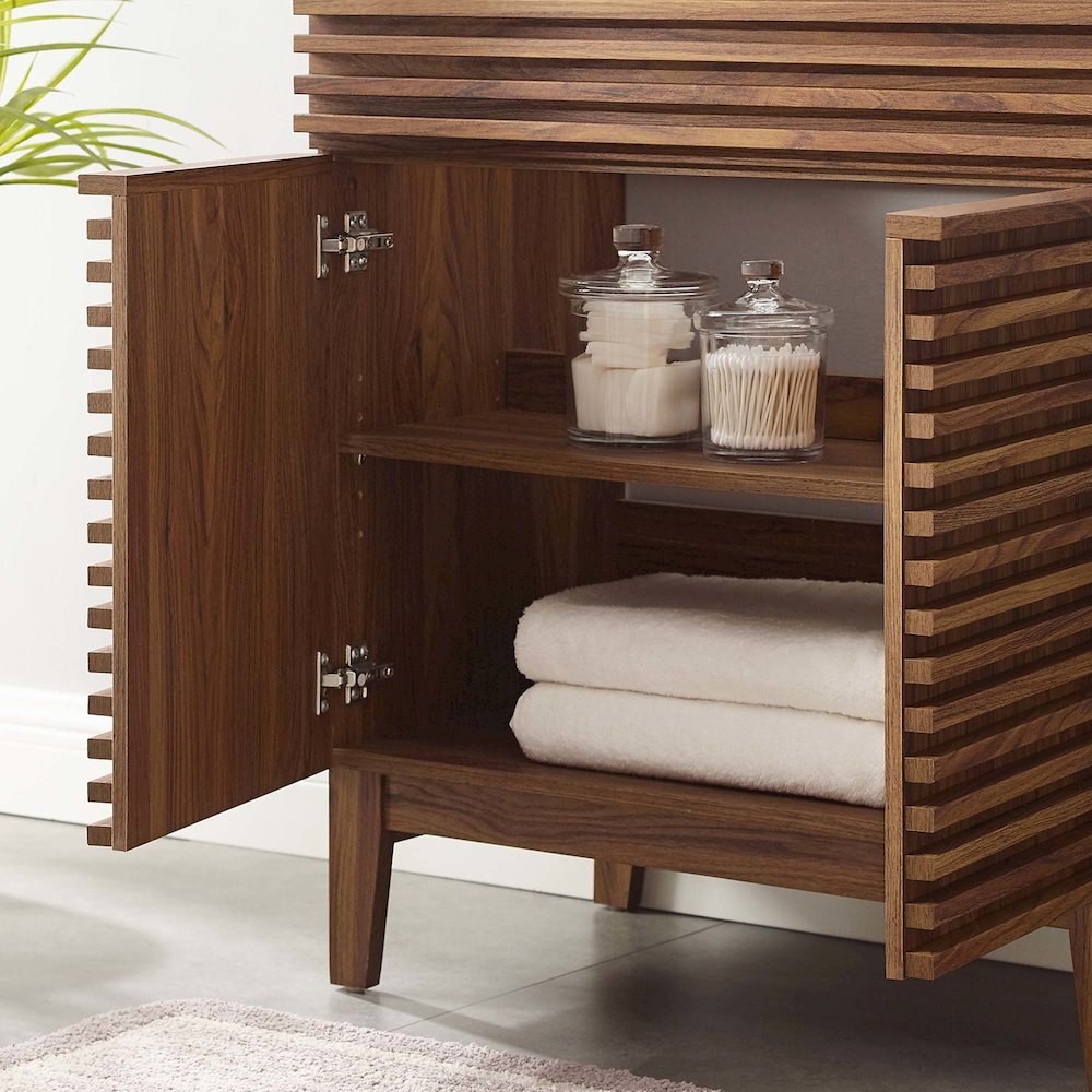 Render 30" Bathroom Vanity Cabinet (Sink Basin Not Included). Picture 8