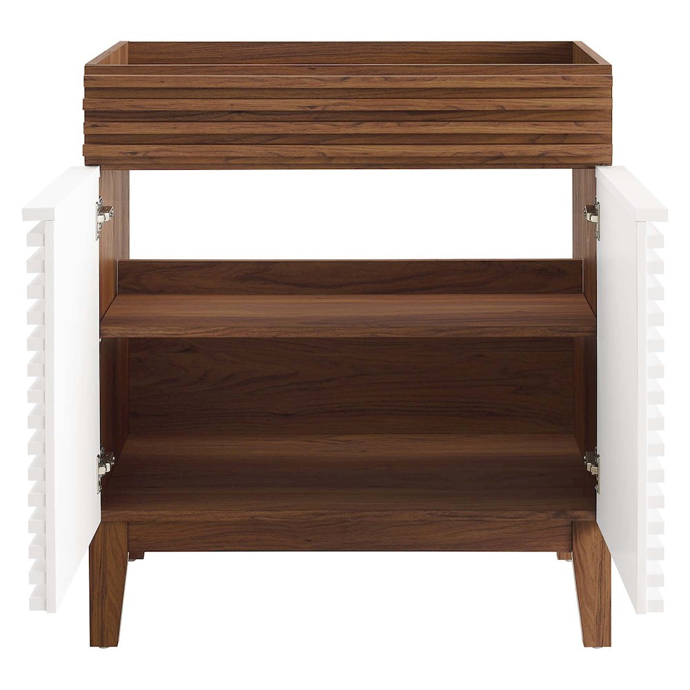 Render 30" Bathroom Vanity Cabinet (Sink Basin Not Included). Picture 6