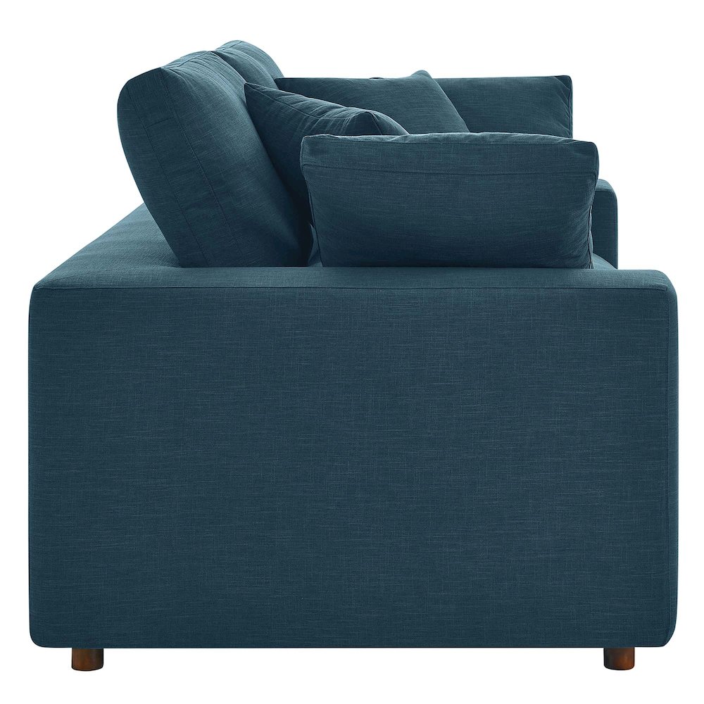 Commix Down Filled Overstuffed Loveseat. Picture 4