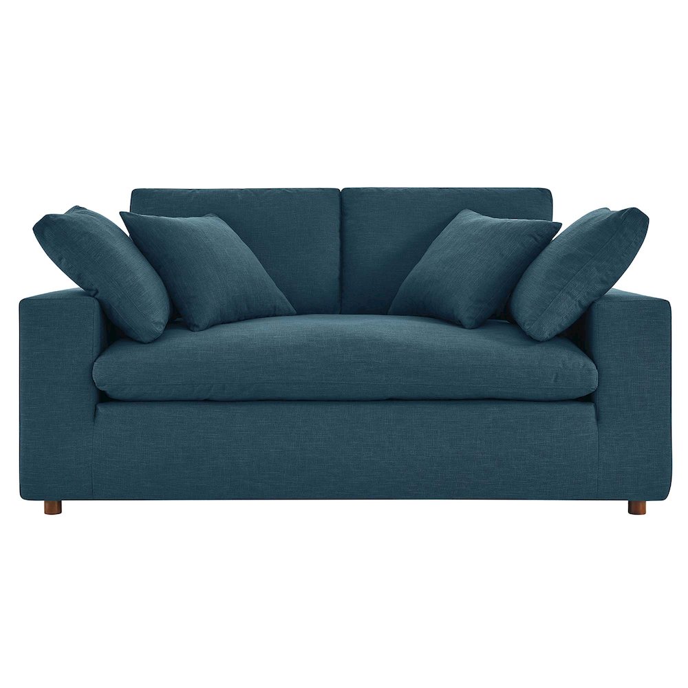 Commix Down Filled Overstuffed Loveseat. Picture 6