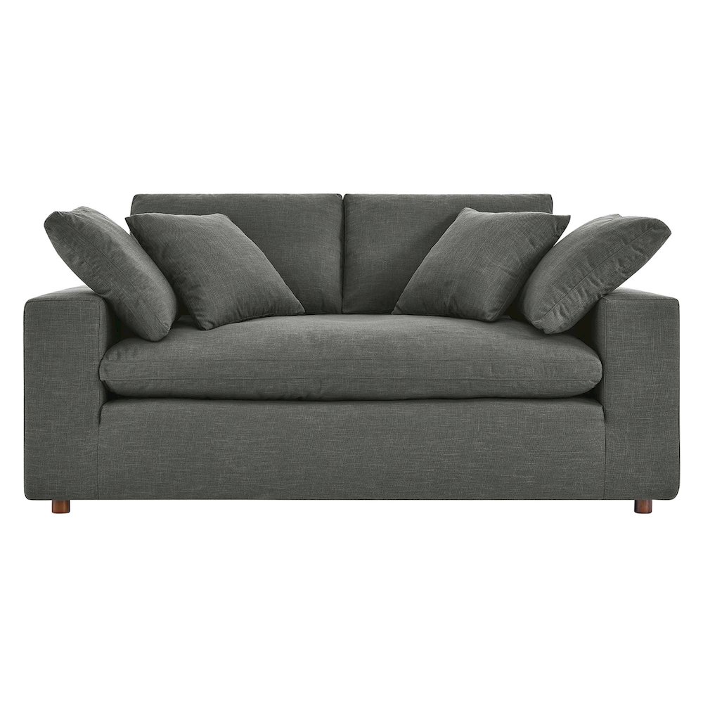 Commix Down Filled Overstuffed Loveseat. Picture 6