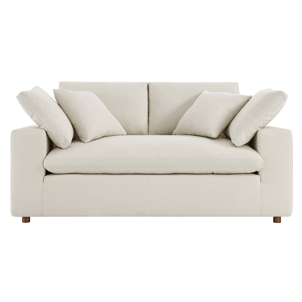Commix Down Filled Overstuffed Loveseat. Picture 6