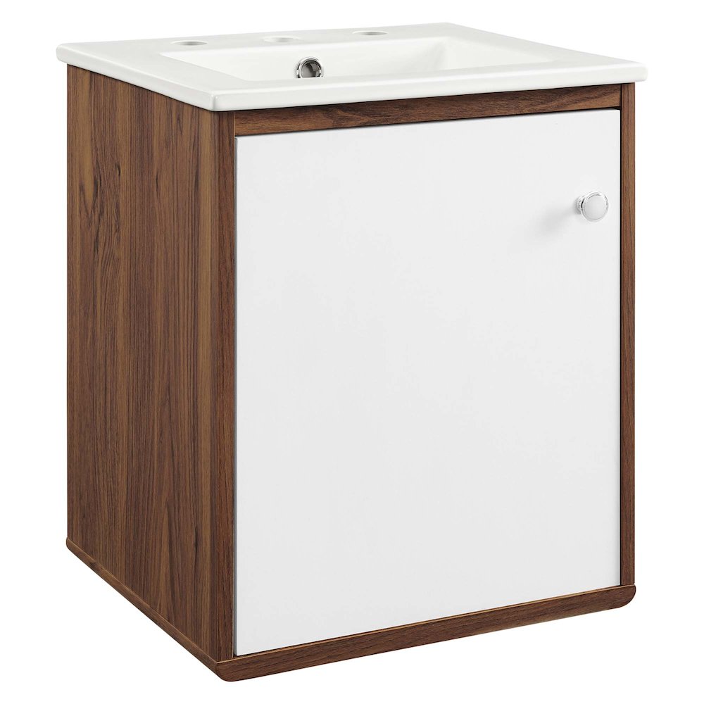 Transmit 18" Wall-Mount Bathroom Vanity. Picture 1