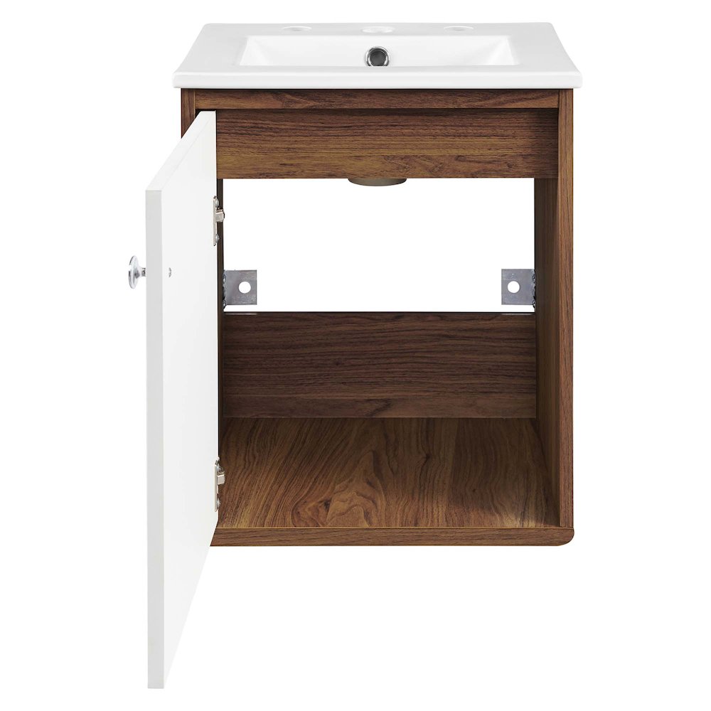 Transmit 18" Wall-Mount Bathroom Vanity. Picture 6