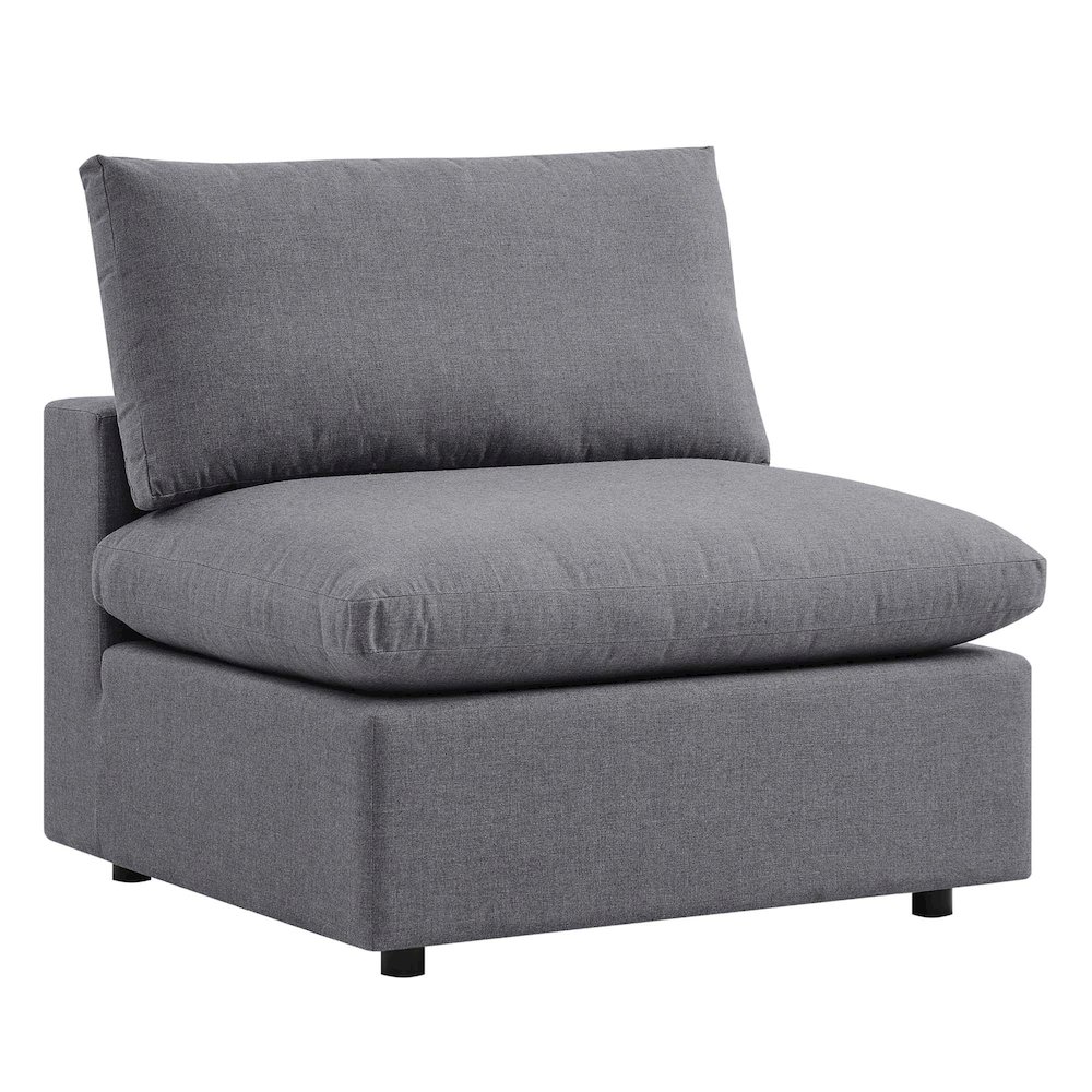 Commix Sunbrella Outdoor Patio Armless Chair. Picture 1
