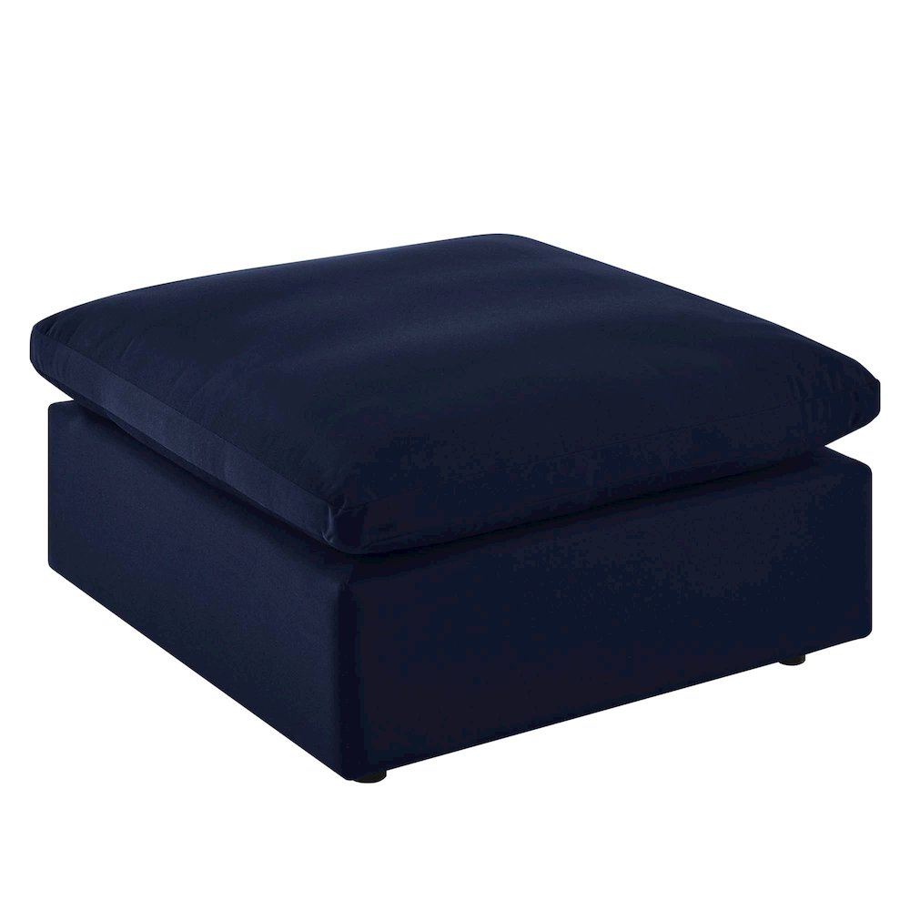 Commix Sunbrella Outdoor Patio Ottoman. Picture 1