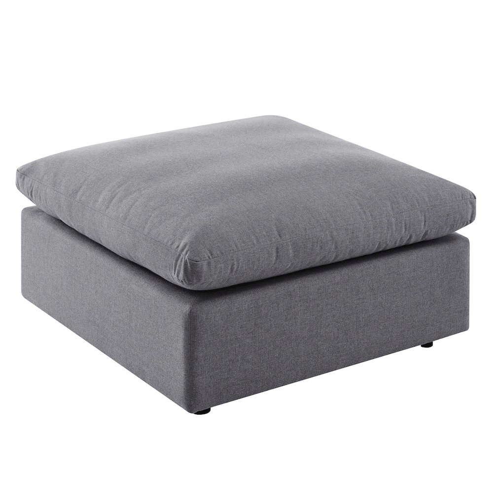 Commix Sunbrella Outdoor Patio Ottoman. Picture 1