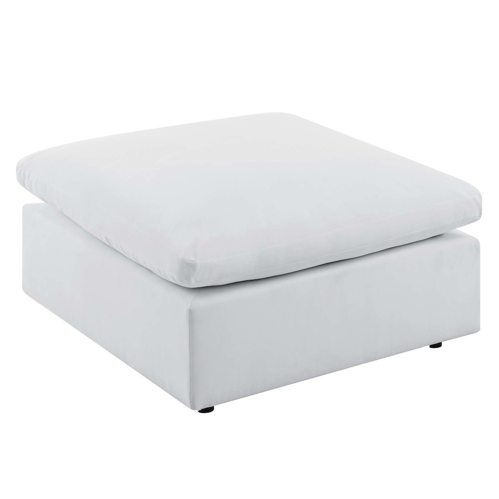 Commix Sunbrella Outdoor Patio Ottoman. Picture 1