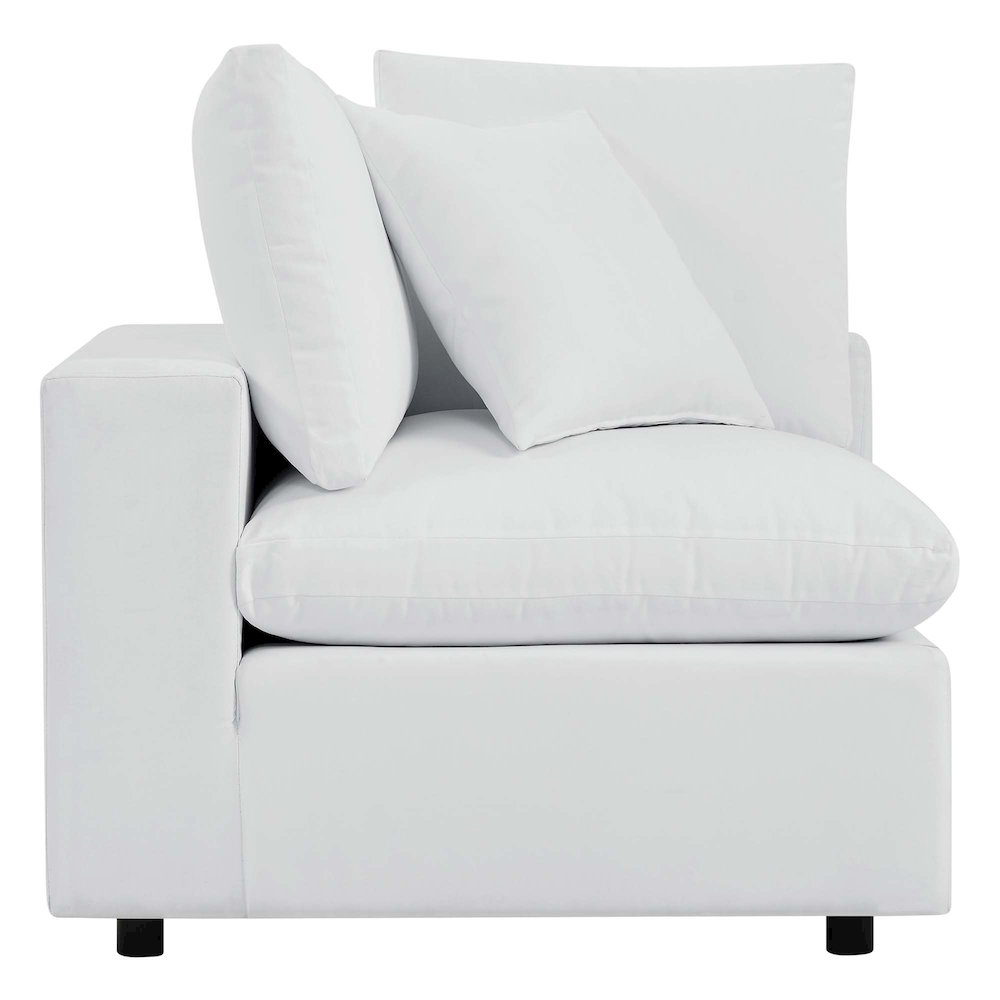 Commix Sunbrella Outdoor Patio Corner Chair. Picture 4