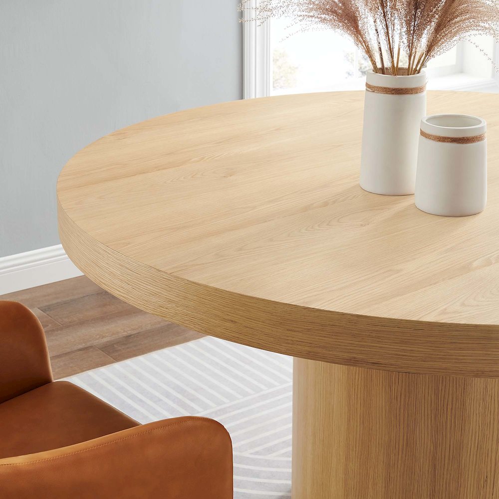 Gratify 60" Round Dining Table. Picture 7