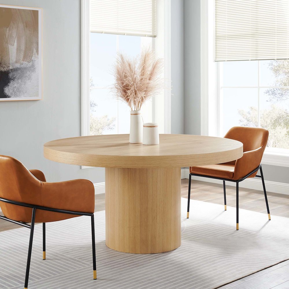 Gratify 60" Round Dining Table. Picture 6