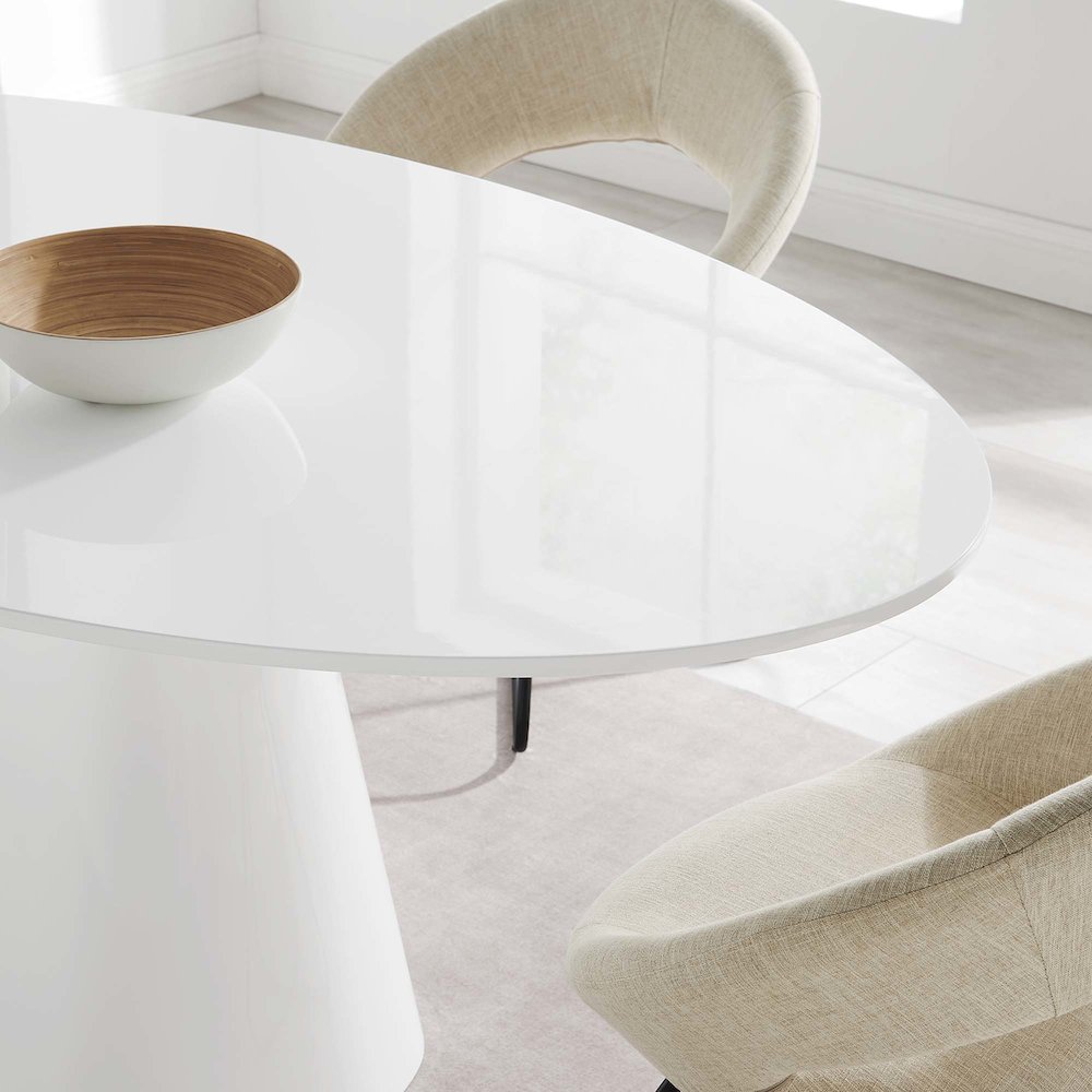Provision 75" Oval Dining Table. Picture 9