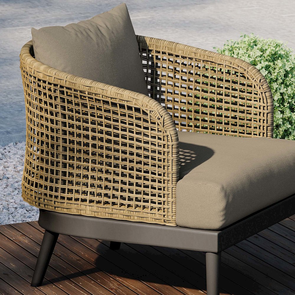 Meadow Outdoor Patio Armchair. Picture 7