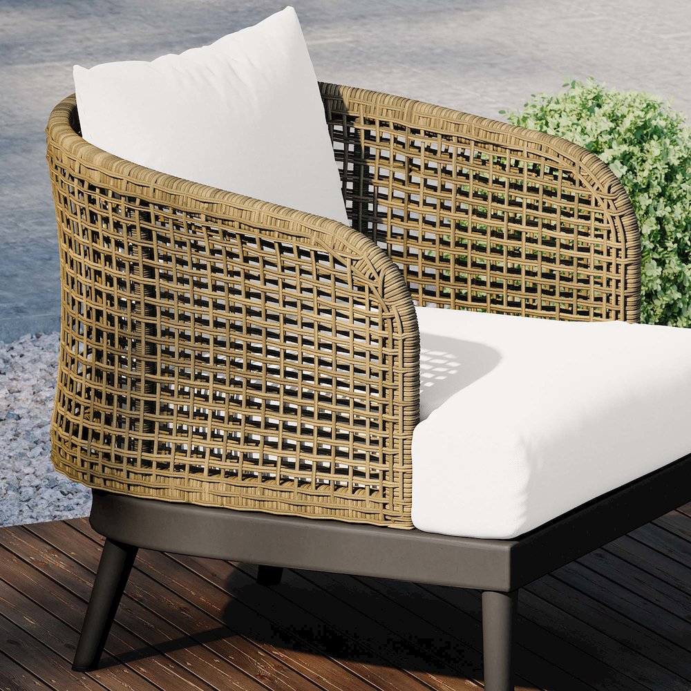 Meadow Outdoor Patio Armchair. Picture 7