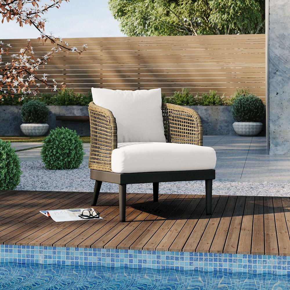 Meadow Outdoor Patio Armchair. Picture 6