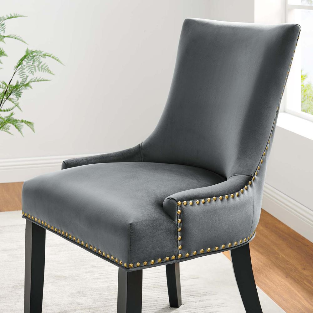 Marquis Performance Velvet Dining Chairs - Set of 2. Picture 8